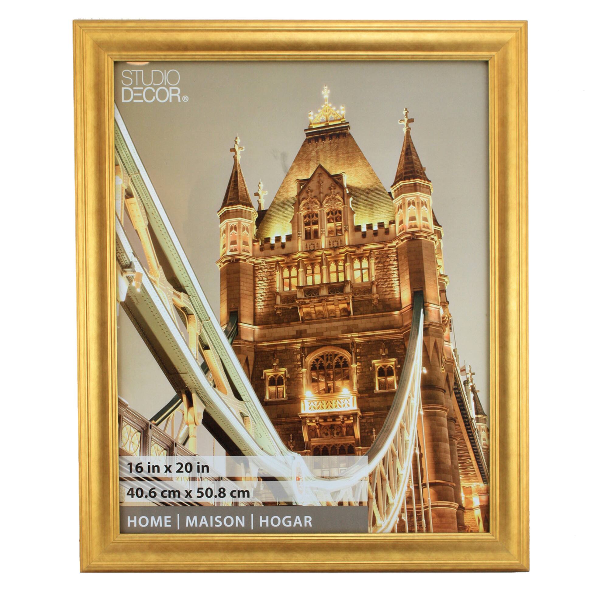 Home 16" x 20" Vintage Gold Frame by Studio Décor®